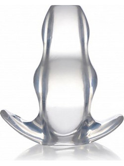 Master Series Clear View Hollow Anal Plug X-Large
