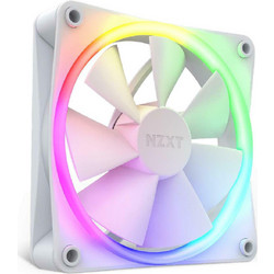 NZXT F120 Case Fan 120mm RGB με Σύνδεση 4-Pin PWM White