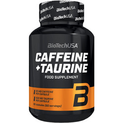 Biotech USA Caffeine & Taurine 60 Κάψουλες