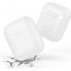 Silicone Cover AhaStyle PodFit PT02 Apple AirPods Λευκό