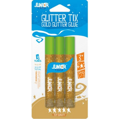 Junior Κόλλα Glitter 10.5ml Χρυσό