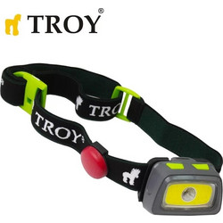 Troy 28202-T Φακός Κεφαλής Εργασίας Μπαταρίας Led 330lm