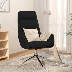 vidaXL Πολυθρόνα Relax Περιστρεφόμενη Μαύρη 341136
