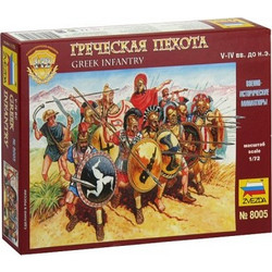 Zvezda Greek Infantry Συναρμολογούμενη Πλαστική Φιγούρα Μοντελισμού 1:72