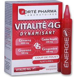 Forte Pharma Vitalite 4G Dynamisant 10 Αμπούλες