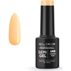 Elixir Semigel 688 Ημιμόνιμο Βερνίκι Νυχιών 5ml