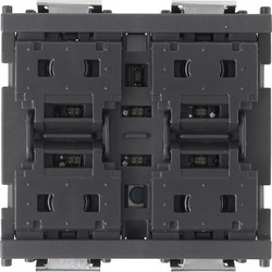 Μηχανισμός 4-Μπουτόν, KNX,Γκρί Idea