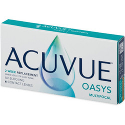Acuvue Oasys Toric 15θήμεροι Φακοί Επαφής Αστιγματικοί Σιλικόνης Υδρογέλης με Φίλτρο UV 6τμχ