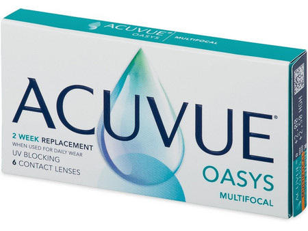 Acuvue Oasys Toric 15θήμεροι Φακοί Επαφής Αστιγματικοί Σιλικόνης Υδρογέλης με Φίλτρο UV 6τμχ
