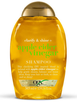 OGX Clarify & Shine Apple Cider Vinegar Σαμπουάν για Προστασία Χρώματος 385ml