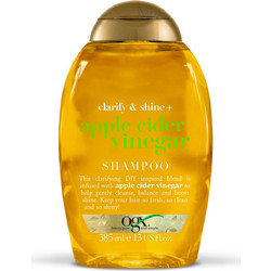 OGX Clarify & Shine Apple Cider Vinegar Σαμπουάν για Προστασία Χρώματος 385ml
