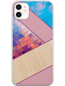 Θήκη Abstract iPhone 12 mini Flexible TPU (Διάφανη Σιλικόνη)