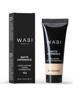 WABI Matte Experience 102 Liquid Foundation 30ml