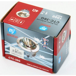CTC-36G Tweeter Αυτοκινήτου Στρογγυλό 1.5" 93dB