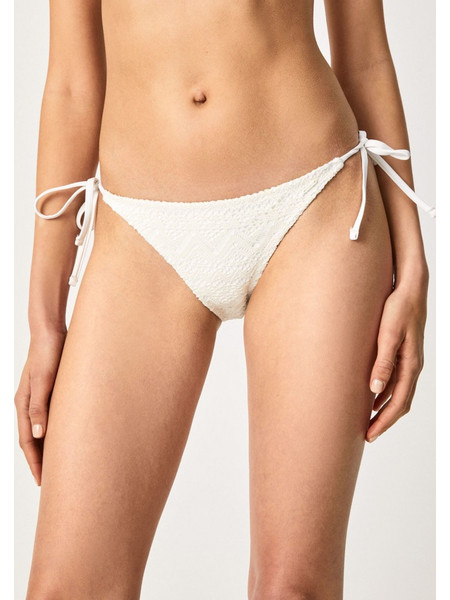 Pepe Jeans Wendy Bikini Slip Λευκό PLB10352-800
