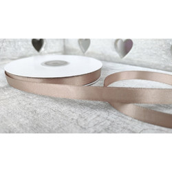 Κορδέλα Σατέν Χρυσή Καφέ 1cm x 50Υ, Α164ΧΚ, rin-a164xk