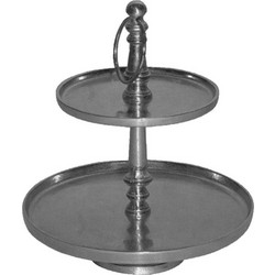LOOP STAND 2ΘΕΣΕΩΝ ΑΛΟΥΜΙΝΙΟ MAYPO ANTIKE Δ38xY50cm c407724