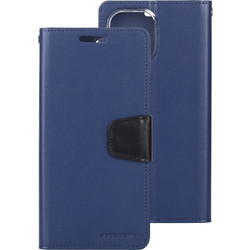 Mercury Sonata Diary Book Blue / Black (iPhone 12 Pro Max)