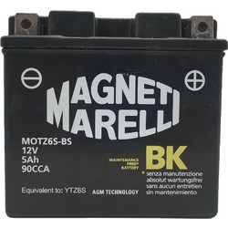 Magneti Marelli Μπαταρία Μοτοσυκλέτας MOTZ6S-BS 5Ah