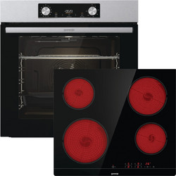 Gorenje Φούρνος Ηλεκτρικός Άνω Πάγκου 77lt 59.5cm BO6737E02X με Κεραμικές Εστίες ECT41SC