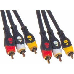 30286 Καλώδιο 3RCA-3RCA 1,5m Bridge Cable