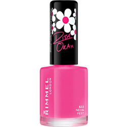 Rimmel Rita Ora 322 Neon Fest Gloss Βερνίκι Νυχιών Μακράς Διαρκείας Quick Dry 8ml