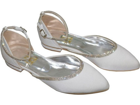 Emina Lou bridal evening ballet flat