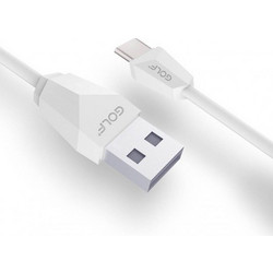 ΚΑΛΩΔΙΟ USB ΣΕ MICRO USB 1M GOLF WHITE
