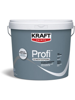 Kraft Paints Profi Τσιμεντοχρωμα Κεραμιδί 0.75lt