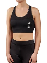 Champion Shock Absorber Active Crop Top Sports Bra - Black