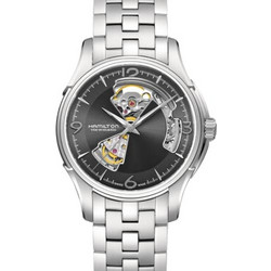 Hamilton Jazzmaster Ανδρικό Ρολόι Αυτόματο με Ασημί Μεταλλικό Μπρασελέ H32565185