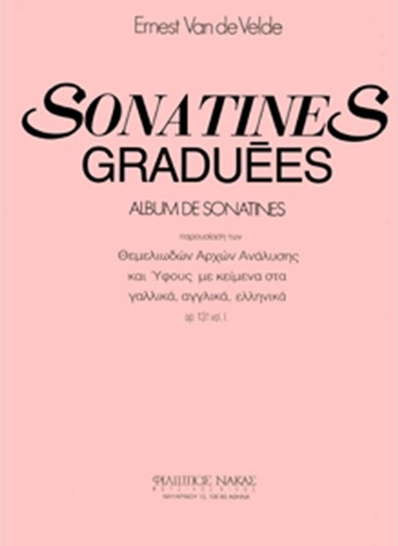 Ernest Van De Velde - Sonatines Graduees, Album De Sonatines Op. 131 Vol.1