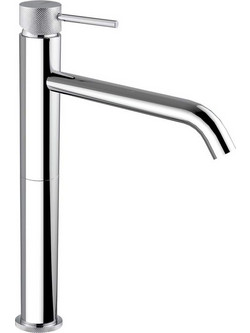 Μπαταρία Νιπτήρα Υψηλή με Βαλβίδα Clic-Clac industrial Vicario Chrome