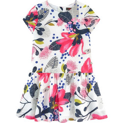 Catimini Παιδικό Φόρεμα Floral Λευκό CH30015-01