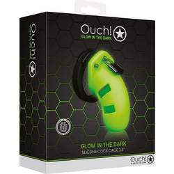 Ouch! Model 20 Glow in The Dark Κλουβί Πέους