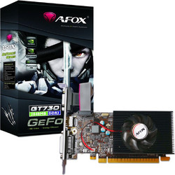 AFOX GeForce GT 730 1GB GDDR3 LP Κάρτα Γραφικών AF730-1024D3L7-V1