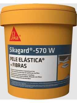 Sika Sikagard 570 W Pele Elastica + Fibras Ακρυλικό Ελαστομερές Νερού 18kg