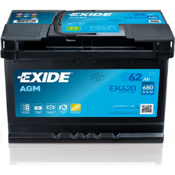 Exide AGM EK620 12V 62Ah