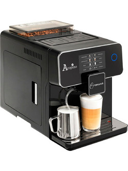 Acopino Cremona Black Αυτόματη Μηχανή Espresso 1500W 19bar με Μύλο