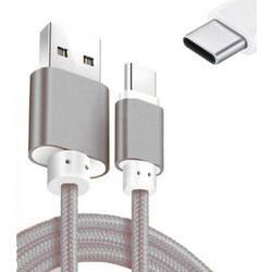 ΚΑΛΩΔΙΟ ΦΟΡΤΙΣΗΣ USB TYPE C ΓΚΡΙ 164cm