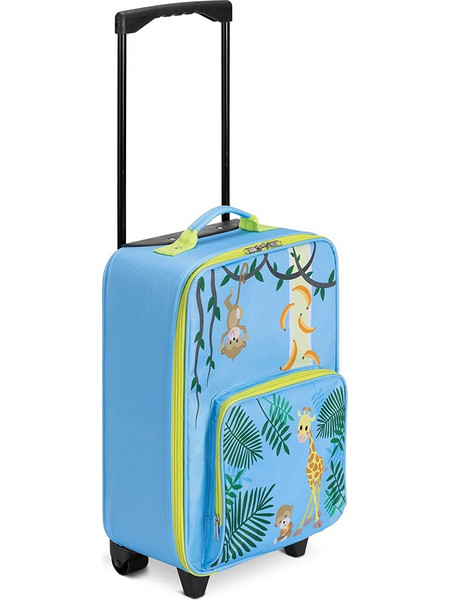 Navaris 59464.01 Jungle Παιδική Βαλίτσα Καμπίνας 45x30x16cm με 2 Ρόδες Μπλε