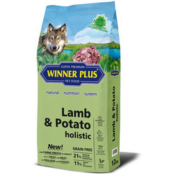 Winner Plus Holistic Lamb & Potatoes 12kg