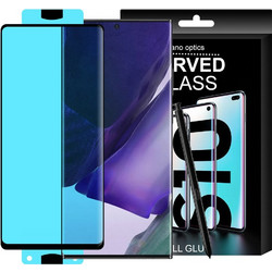 3D Edge Nano Flexi Glass Hybrid Full Screen Protector with frame for Samsung Galaxy S21+ 5G (S21 Plus 5G) black