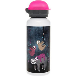 Polo Laken Sloth Παιδικό Μπουκάλι Αλουμινίου BPA Free Μαύρο 450ml
