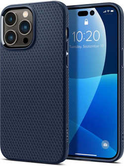 Spigen Liquid Air Back Cover Navy Blue (iPhone 14 Pro)