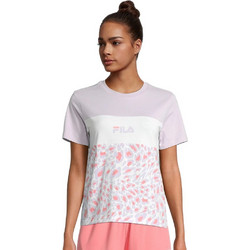 Fila Γυναικείο Αθλητικό T-Shirt Λιλά 689307-B586