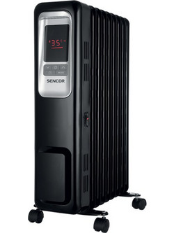 Sencor SOH 6109BK Καλοριφέρ Λαδιού με 9 Φέτες 2000W