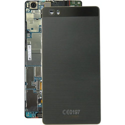 For Huawei P8 Lite Battery Back Cover(Black) (OEM)