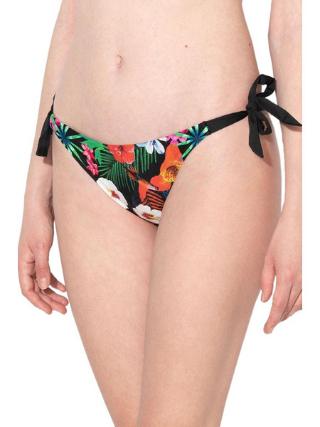 Desigual Leopard Bikini Slip Floral Πολύχρωμο 19SWMK17-2000
