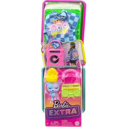 Mattel Barbie Extra Σετ Καρό Jacket με Ζωάκι Αρκουδάκι & Αξεσουάρ